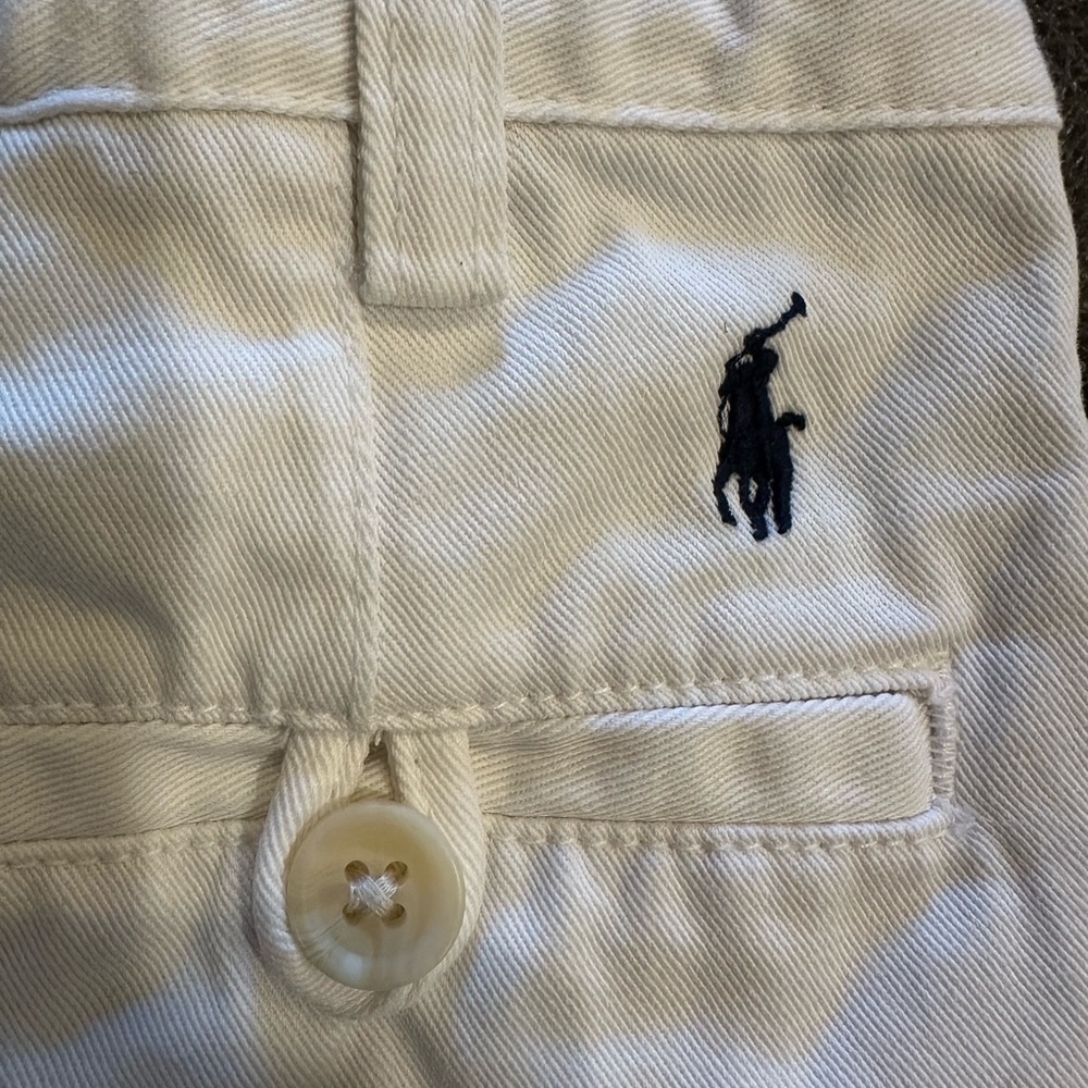 White Denim Pants - Picture 3 of 5
